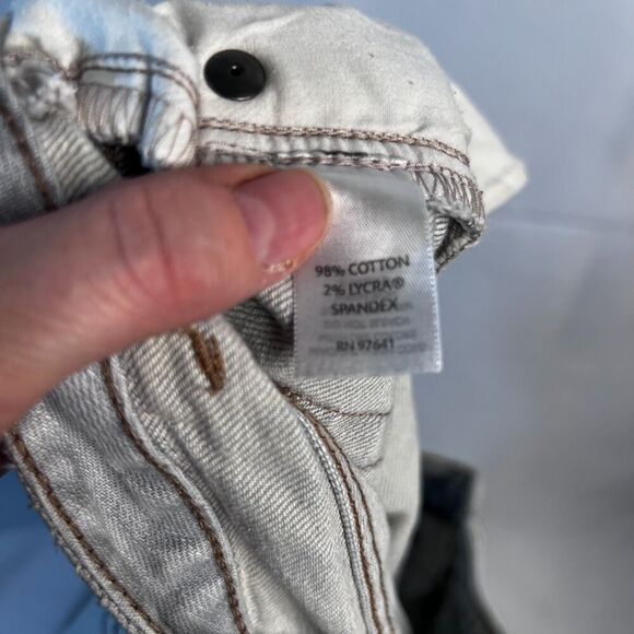 J Jill Light Grayish Slim Leg Stretch Basic Petite Denim Jeans Size 8 - Picture 9 of 11